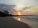 Sunset at Oaw Thong Beach